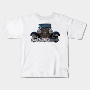 1932 Ford Model B 5 Window Coupe Hot Rod Kids T-Shirt